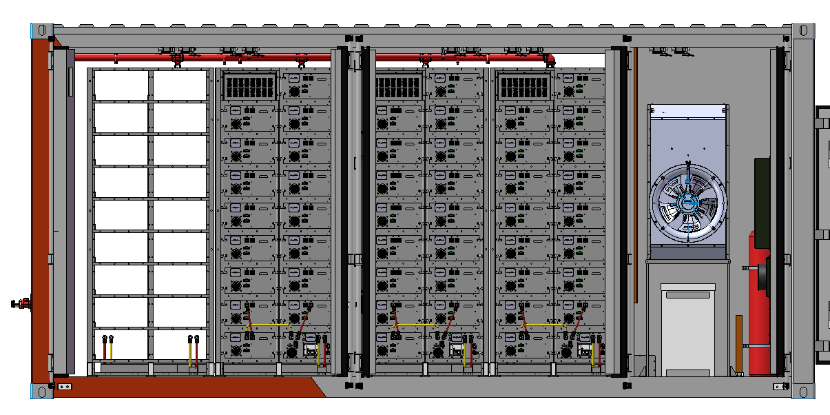 Safe Commercial Energy Containerized Battery Storage System