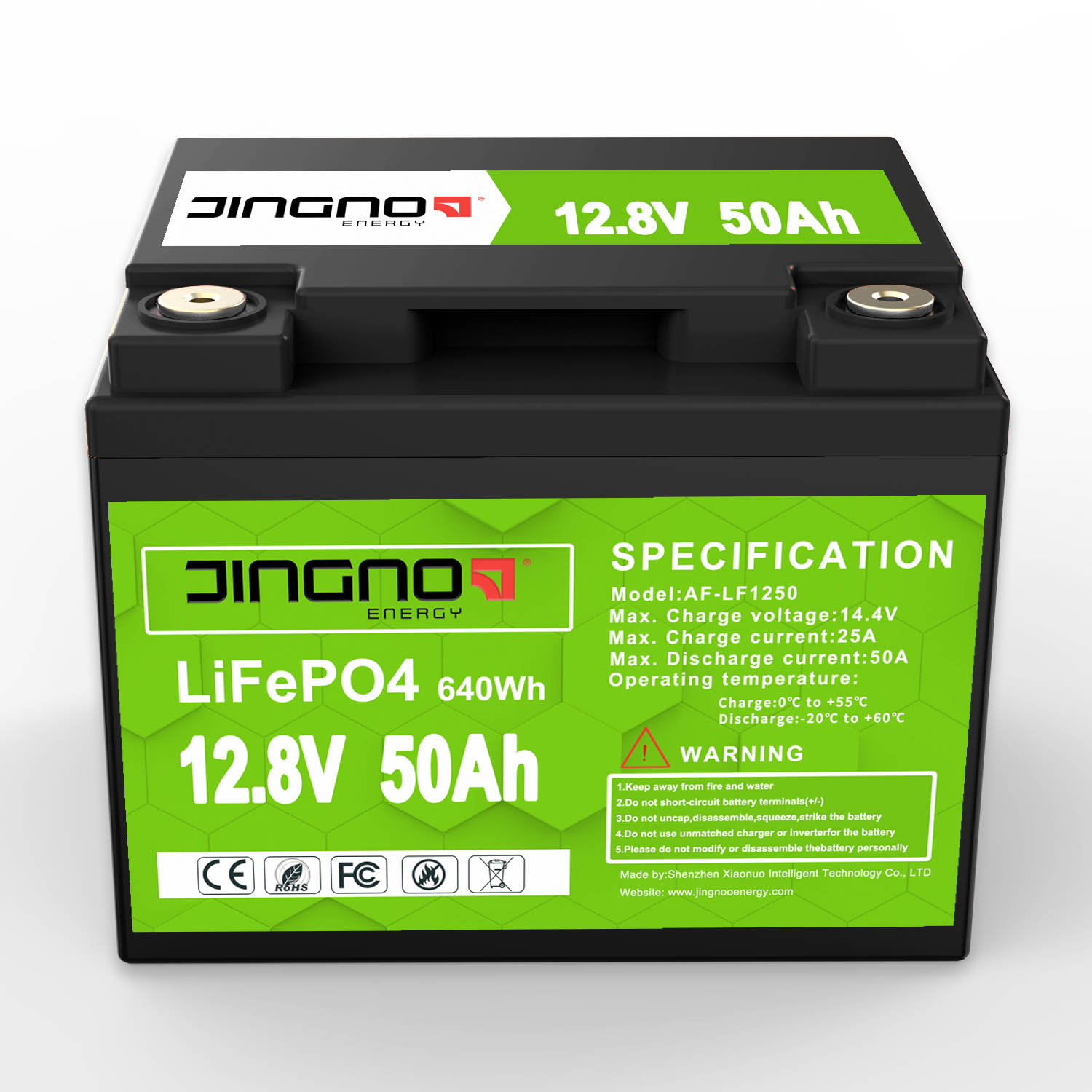 12.8V 50ah LiFe PO4 Lithium Battery