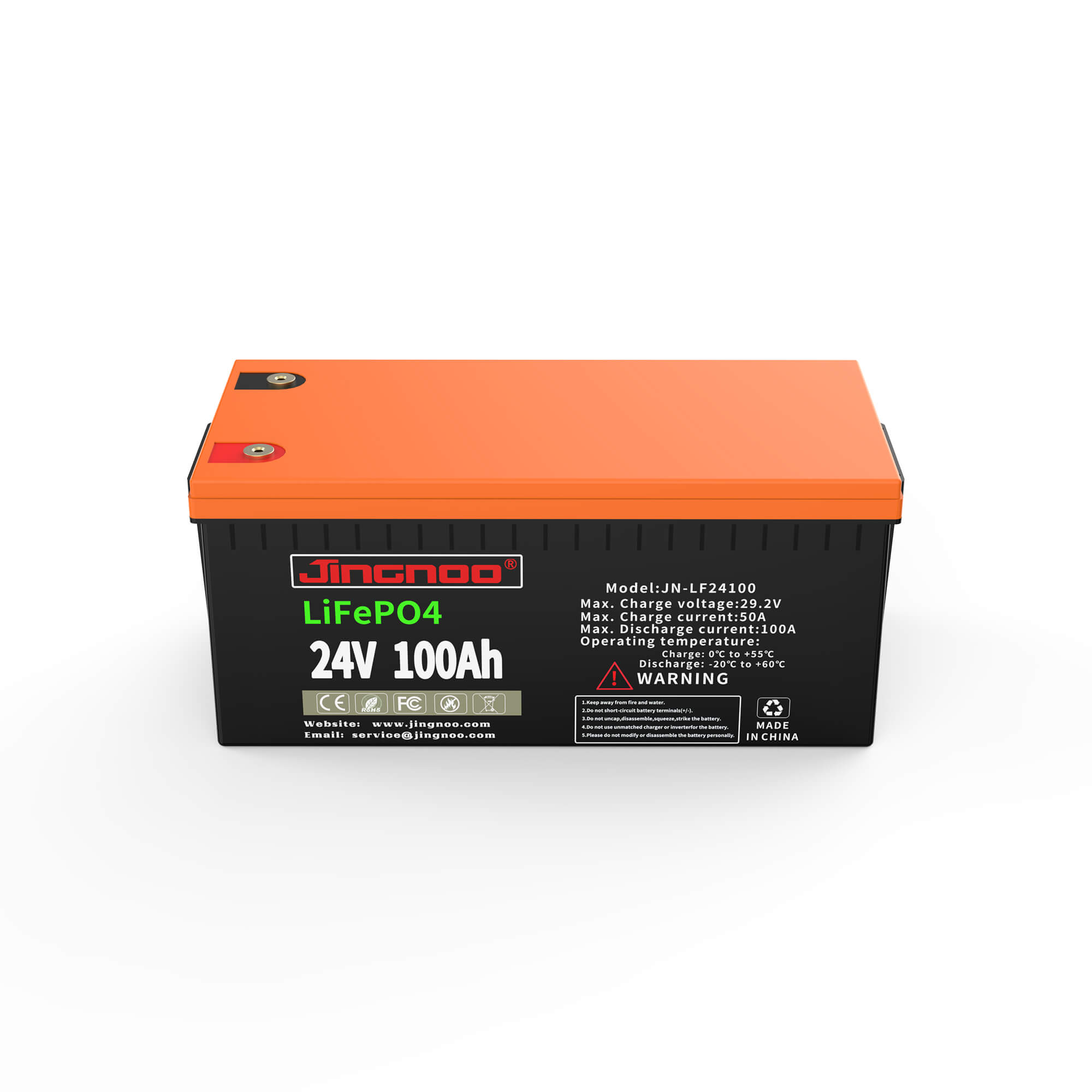 24V 100A LiFePO4 BMS Battery Packs Deep Cycle LFP Lithium Solar RV Marine Storage li-ion Battery