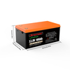 12V 400A LiFePO4 BMS Battery Packs Deep Cycle LFP Lithium Solar RV Marine Storage li-ion Battery
